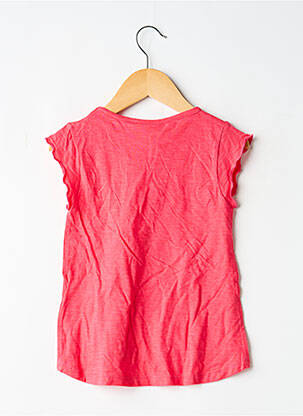 Robe mi-longue manches courtes manches courtes rose BULLE DE BB fille