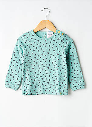 Top imprimé fantaisie manches longues bleu BOBOLI fille