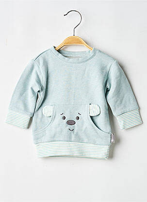 Sweat-shirt manches longues manches longues bleu STERNTALER garçon