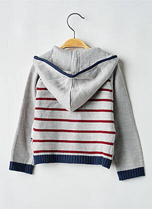 Gilet manches longues manches longues gris MAYORAL garçon