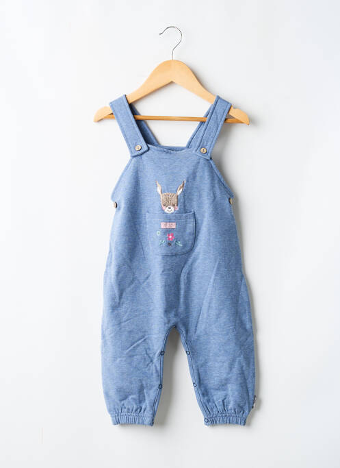 Salopette broderie fines bretelles bleu STERNTALER fille