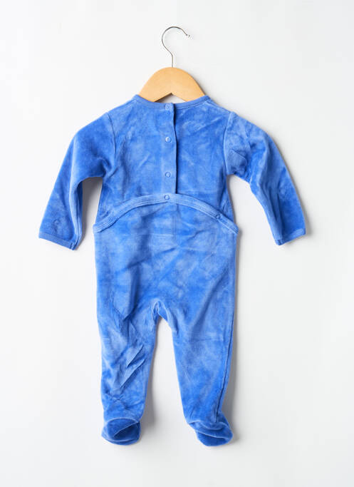 Pyjama fermeture pressionnée bleu ABSORBA garcon