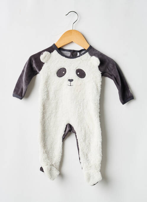 Pyjama manches longues gris BOBOLI enfant