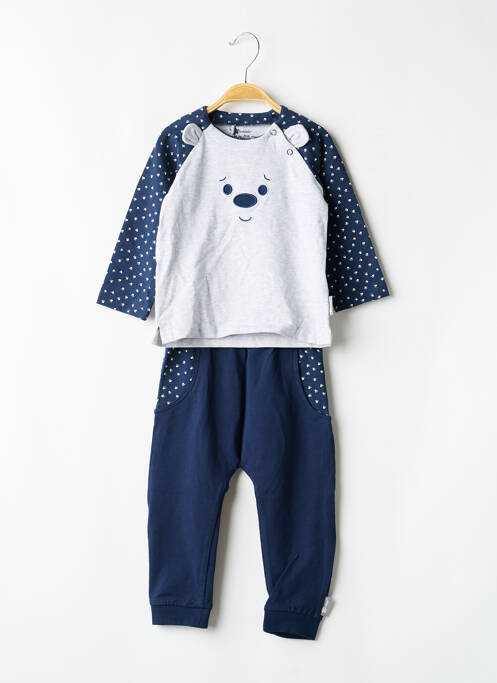 Pyjama coupe droite bleu STERNTALER enfant