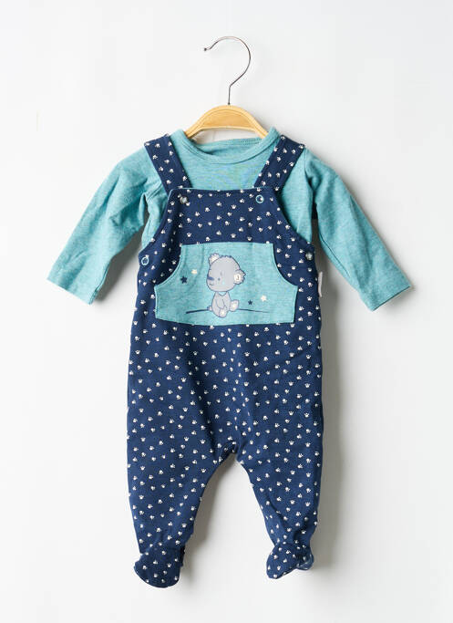 Salopette coupe cintrée fines bretelles bleu STERNTALER enfant