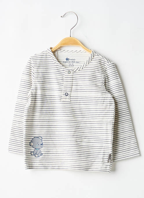 T-shirt manches longues manches longues blanc STERNTALER garcon