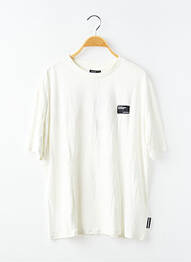 T-shirt coupe droite manches courtes blanc LE TEMPS DES CERISES fille