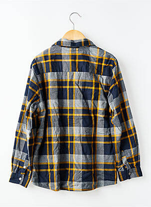 Chemise manches longues coupe droite bleu MAYORAL garçon