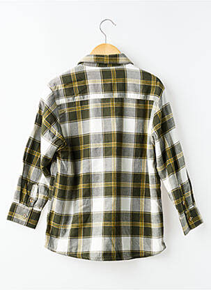 Chemise manches longues coupe droite vert MAYORAL garçon