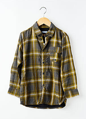 Chemise manches longues fermeture boutonnée sur le devant gris MAYORAL garçon