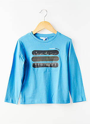 T-shirt manches longues manches longues bleu MAYORAL enfant