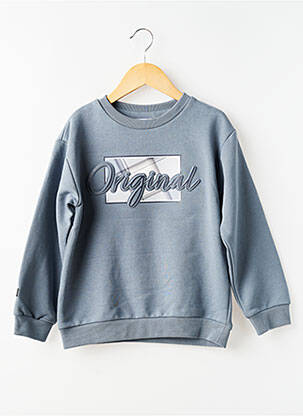 Sweat-shirt manches longues manches longues gris MAYORAL garcon