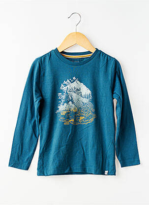 T-shirt manches longues manches longues bleu NOPPIES garçon