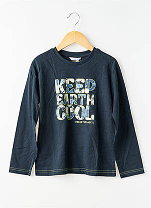 T-shirt manches longues manches longues bleu MAYORAL garçon