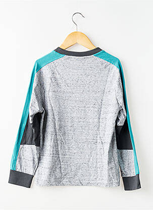 T-shirt manches longues manches longues gris BOBOLI garçon