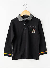 Polo manches longues manches longues noir MAYORAL garcon