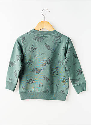 Sweat-shirt imprimé fantaisie manches longues vert NOPPIES garçon