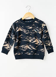 Sweat-shirt imprimé fantaisie manches longues bleu NOPPIES garcon
