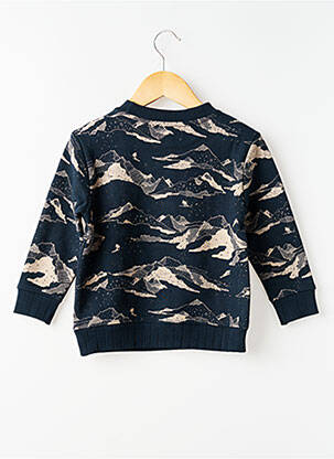 Sweat-shirt imprimé fantaisie manches longues bleu NOPPIES garçon
