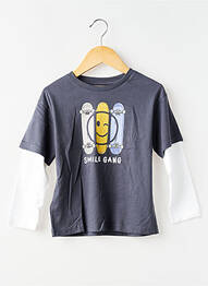 T-shirt manches longues manches longues gris MAYORAL garcon