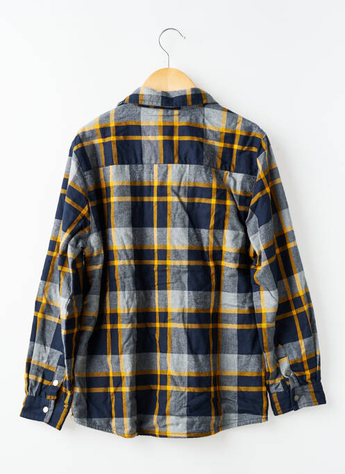 Chemise manches longues coupe droite bleu MAYORAL garcon