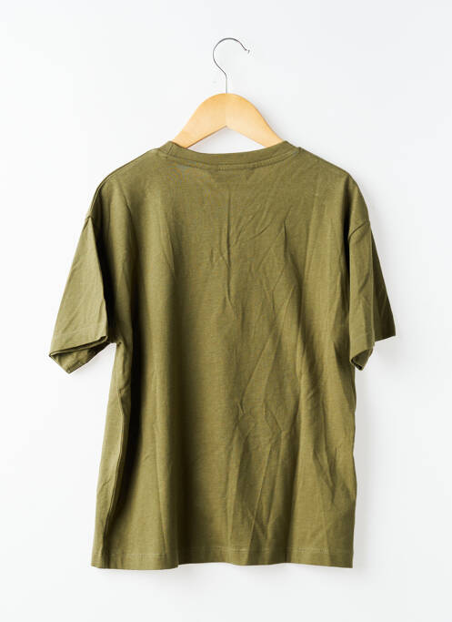 T-shirt coupe droite manches courtes vert NUKUTAVAKE garcon