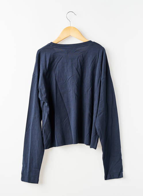 Top coupe droite manches longues bleu LE TEMPS DES CERISES fille