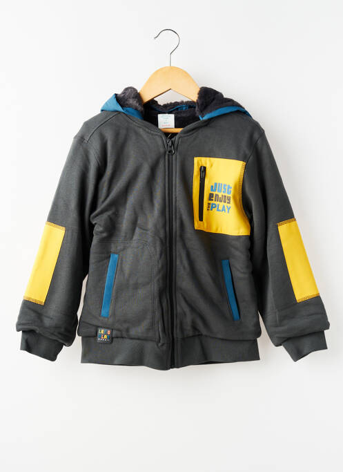 Veste casual poches gris BOBOLI garcon