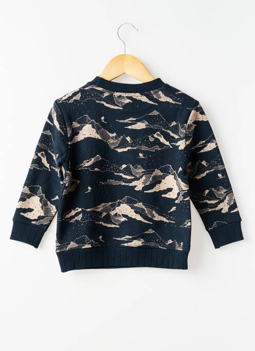 Sweat-shirt imprimé fantaisie manches longues bleu NOPPIES garcon