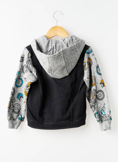 Veste casual manches longues noir BOBOLI garcon