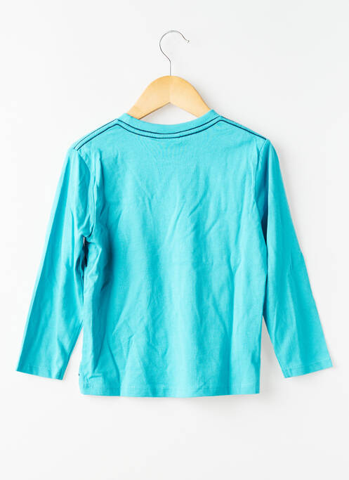 T-shirt manches longues manches longues bleu BOBOLI garcon