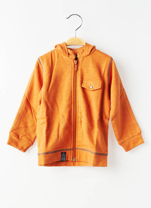 Veste casual manches longues orange 3 POMMES garcon