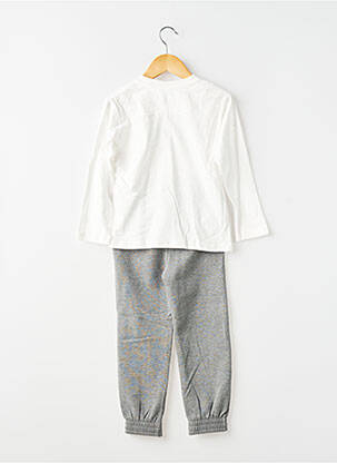Ensemble pantalon taille élastique blanc MAYORAL garçon