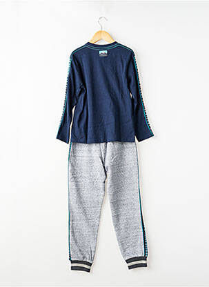 Ensemble pantalon taille élastique bleu BOBOLI garçon