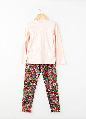 Ensemble pantalon type de haut t-shirt rose BOBOLI fille