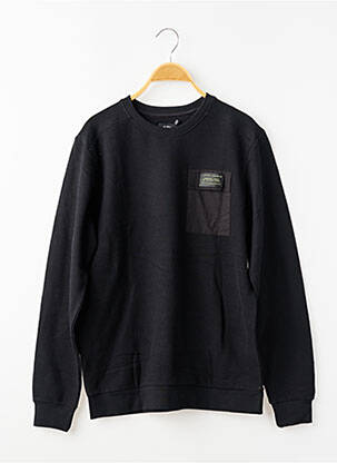 Pull coupe droite manches longues noir TIFFOSI garçon