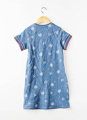 Robe courte imprimé fantaisie manches courtes bleu ESPRIT fille