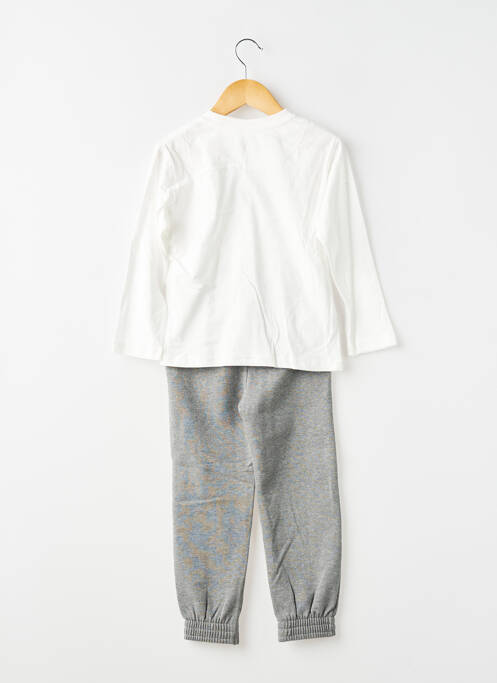 Ensemble pantalon taille élastique blanc MAYORAL garcon