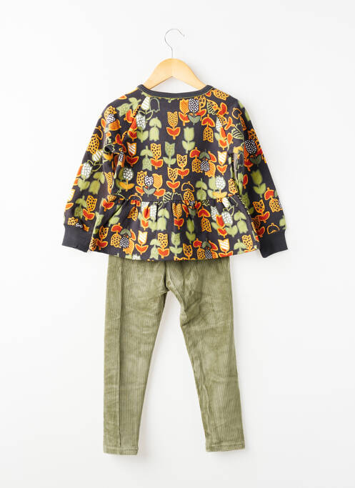 Ensemble pantalon maille fine vert BOBOLI fille
