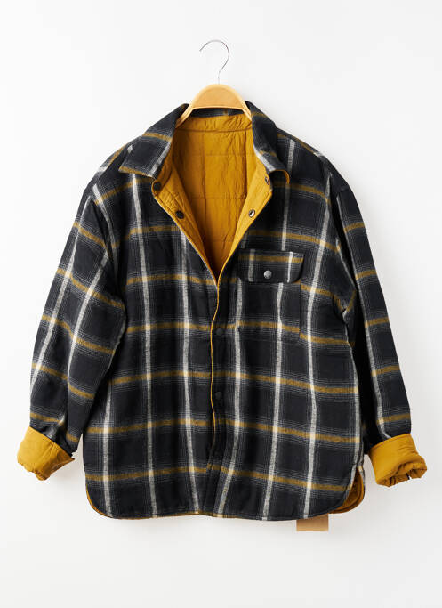 Veste casual fermeture pressionnée jaune NUKUTAVAKE garcon