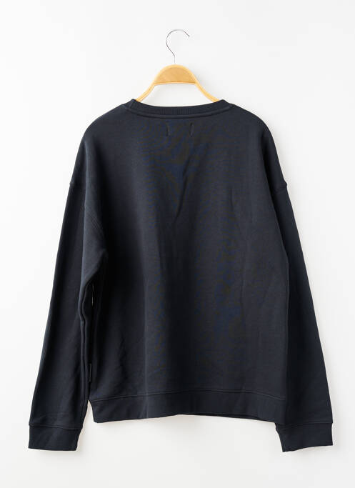 Sweat-shirt sérigraphie floquée manches longues noir LE TEMPS DES CERISES garcon