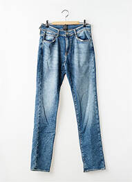 Jeans coupe slim stretch taille normale bleu LE TEMPS DES CERISES homme