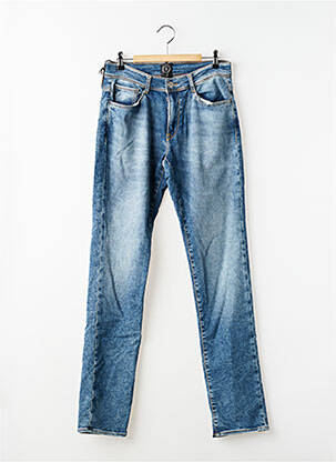 Jeans coupe slim stretch taille normale bleu LE TEMPS DES CERISES homme