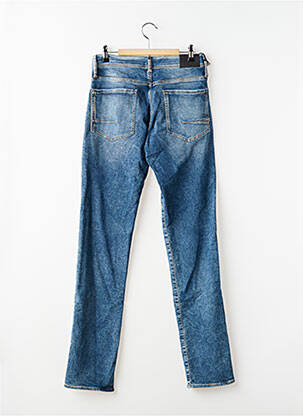 Jeans coupe slim stretch taille normale bleu LE TEMPS DES CERISES homme