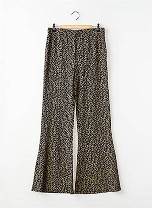 Pantalon large tissage crêpe taille normale noir LE TEMPS DES CERISES femme