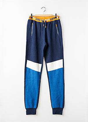 Jogging poches taille élastique bleu BOBOLI garcon