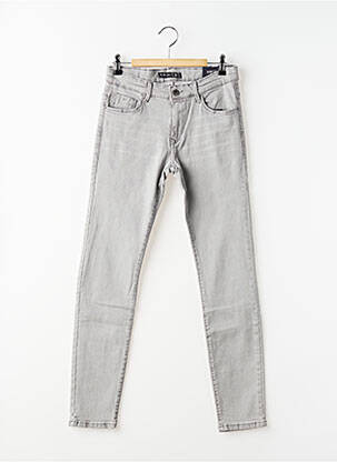 Jeans coupe slim stretch gris TIFFOSI garcon
