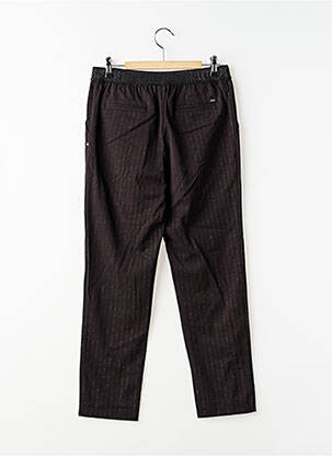 Pantalon droit coupe droite taille élastique noir LE TEMPS DES CERISES fille