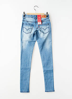 Jeans skinny stretch taille ajustable bleu LEVI'S fille