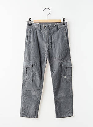 Pantalon droit poches taille ajustable gris MAYORAL garçon